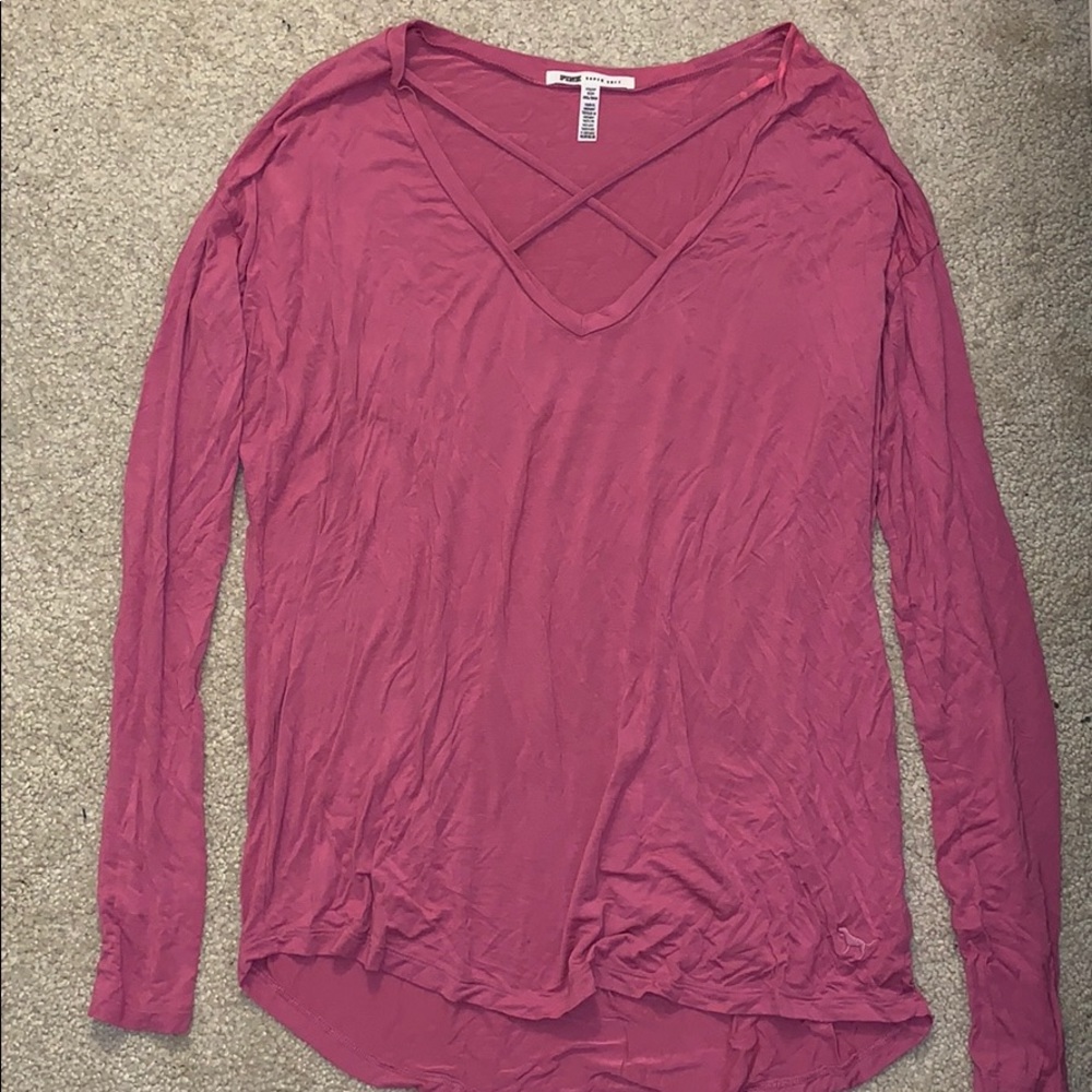 (pink brand) long sleeve shirt